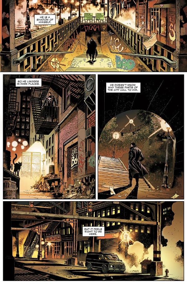 Interior preview page from PUNISHER #1 DAVID MARQUEZ COVER