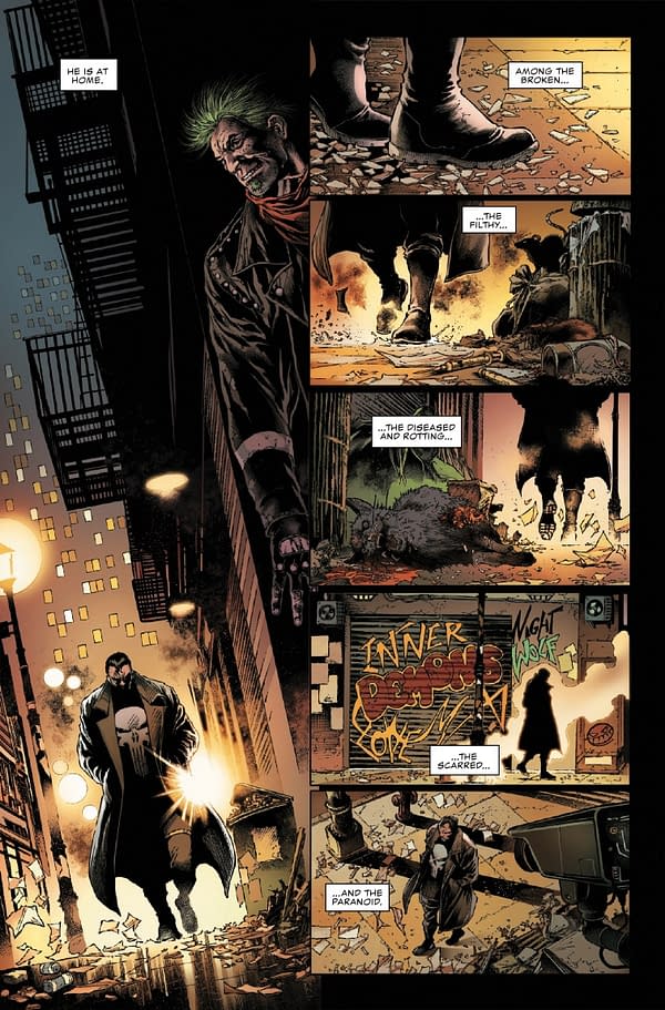 Interior preview page from PUNISHER #1 DAVID MARQUEZ COVER