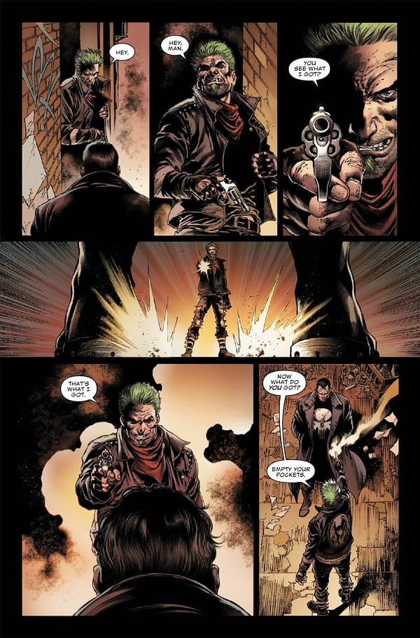 Interior preview page from PUNISHER #1 DAVID MARQUEZ COVER