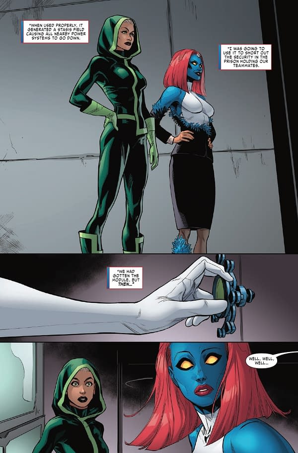 Interior preview page from ROGUE #2 DAVID NAKAYAMA COVER