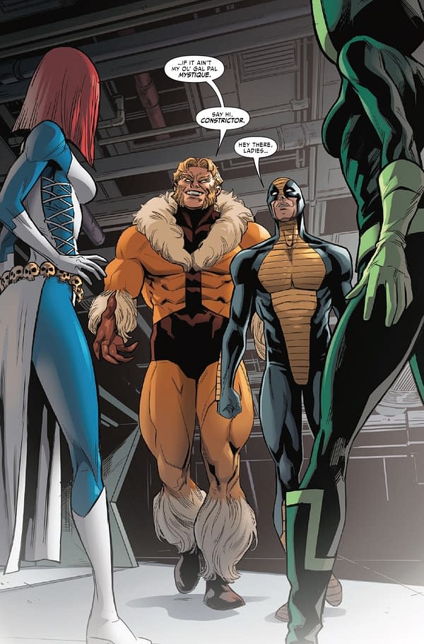 Interior preview page from ROGUE #2 DAVID NAKAYAMA COVER