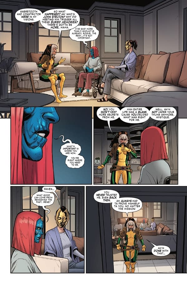 Interior preview page from ROGUE #2 DAVID NAKAYAMA COVER