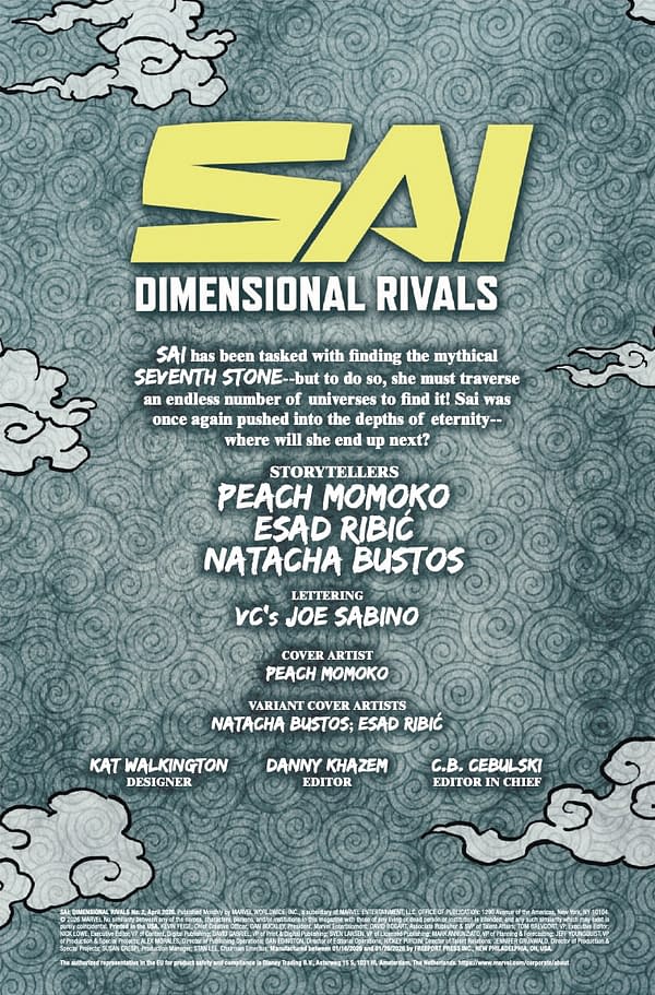 Interior preview page from SAI: DIMENSIONAL RIVALS #2 PEACH MOMOKO COVER
