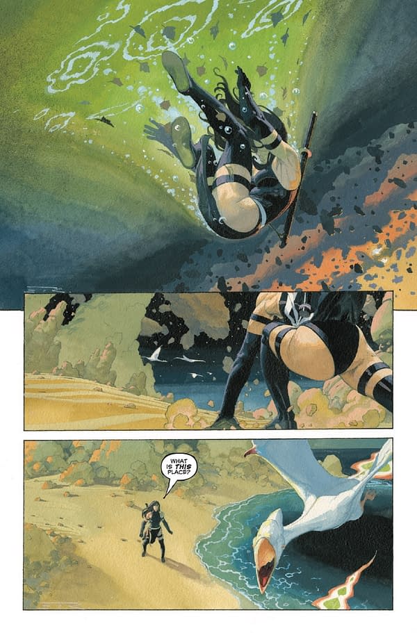 Interior preview page from SAI: DIMENSIONAL RIVALS #2 PEACH MOMOKO COVER