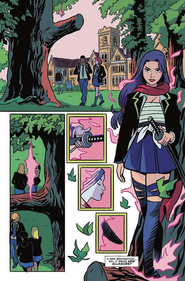 Interior preview page from SAI: DIMENSIONAL RIVALS #2 PEACH MOMOKO COVER