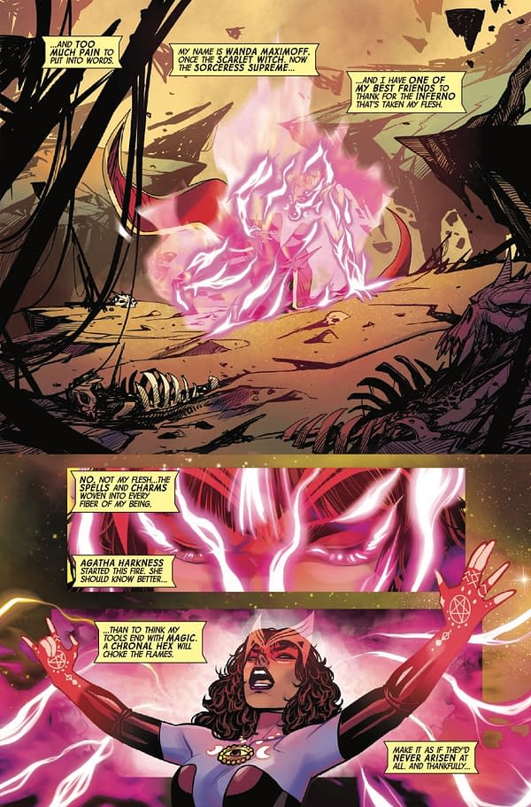 Interior preview page from SORCERER SUPREME #3 LESLEY "LEIRIX" LI COVER