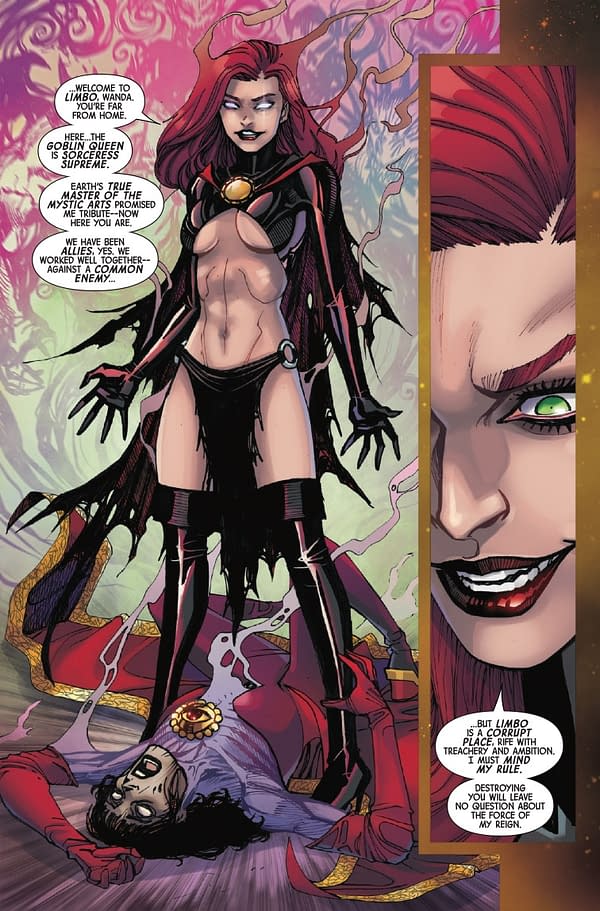 Interior preview page from SORCERER SUPREME #3 LESLEY "LEIRIX" LI COVER