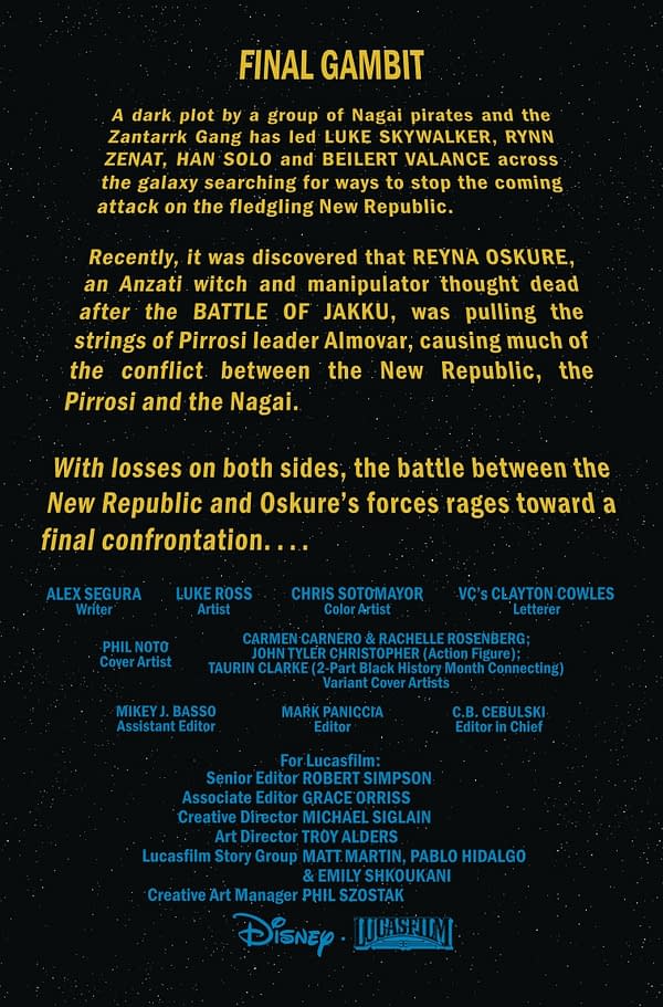 Interior preview page from STAR WARS #10 PHIL NOTO COVER