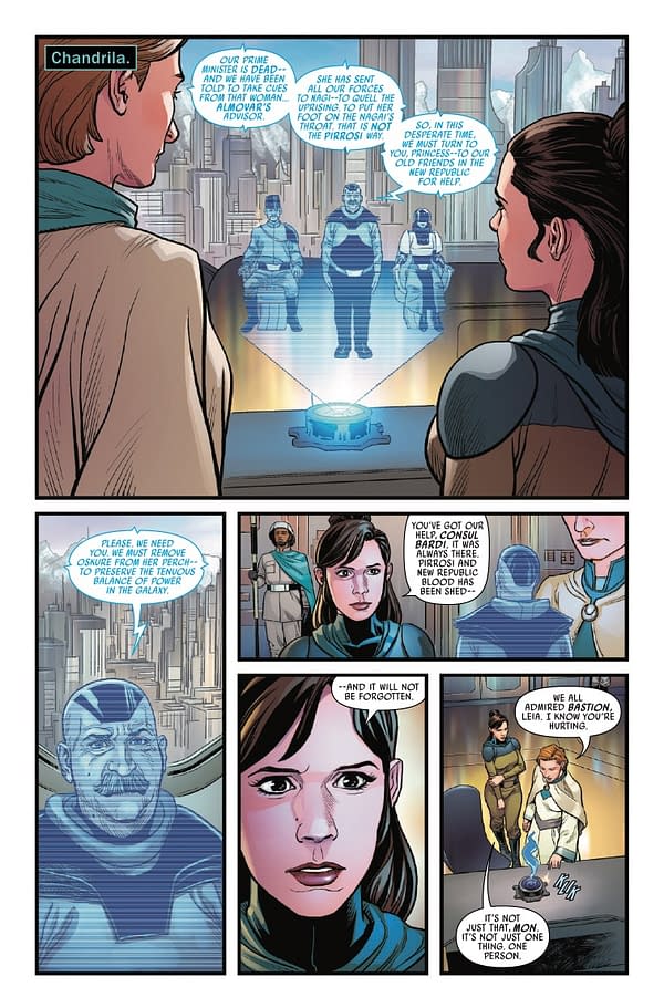 Interior preview page from STAR WARS #10 PHIL NOTO COVER