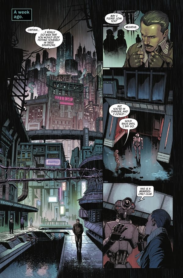 Interior preview page from STAR WARS: SHADOW OF MAUL #1 DERRICK CHEW COVER