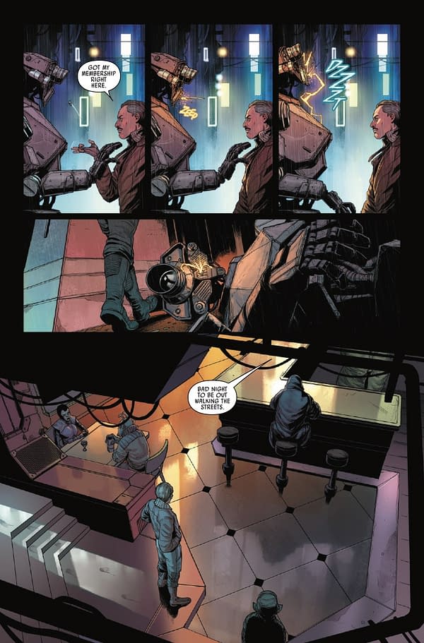 Interior preview page from STAR WARS: SHADOW OF MAUL #1 DERRICK CHEW COVER