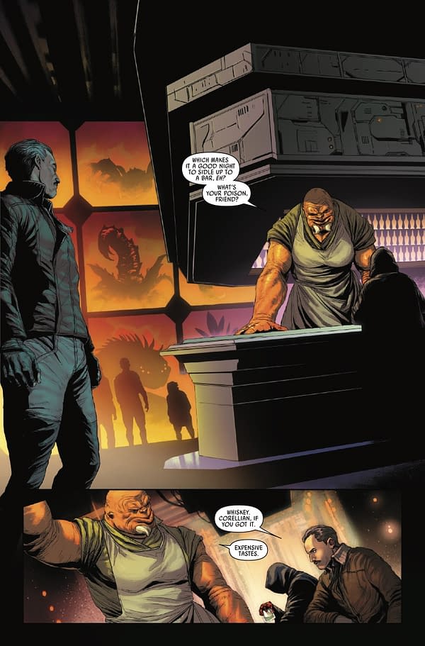 Interior preview page from STAR WARS: SHADOW OF MAUL #1 DERRICK CHEW COVER