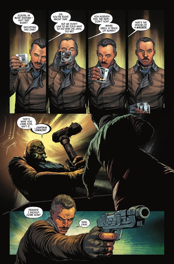 Interior preview page from STAR WARS: SHADOW OF MAUL #1 DERRICK CHEW COVER