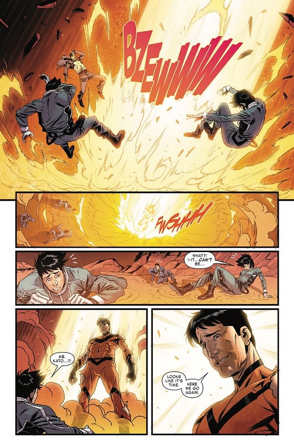 Interior preview page from THE FALL OF ULTRAMAN #1 NETHO DIAZ COVER