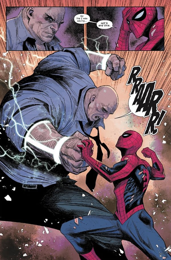 Interior preview page from ULTIMATE SPIDER-MAN #24 MARCO CHECCHETTO COVER