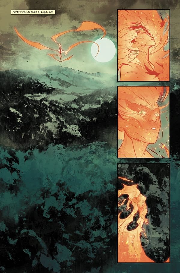 Interior preview page from ULTIMATE WOLVERINE #14 ALESSANDRO CAPPUCCIO COVER