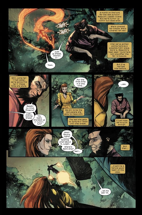 Interior preview page from ULTIMATE WOLVERINE #14 ALESSANDRO CAPPUCCIO COVER