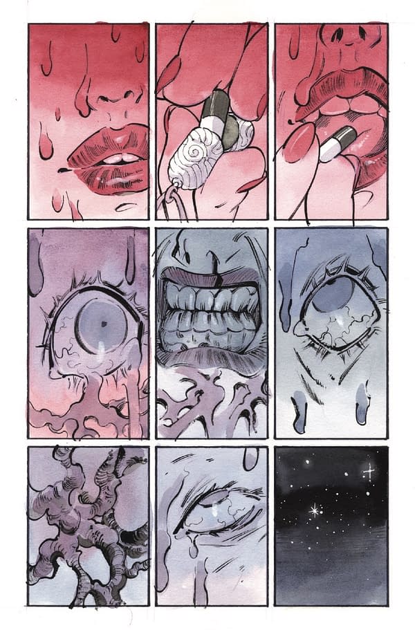 Interior preview page from ULTIMATE X-MEN #24 PEACH MOMOKO COVER