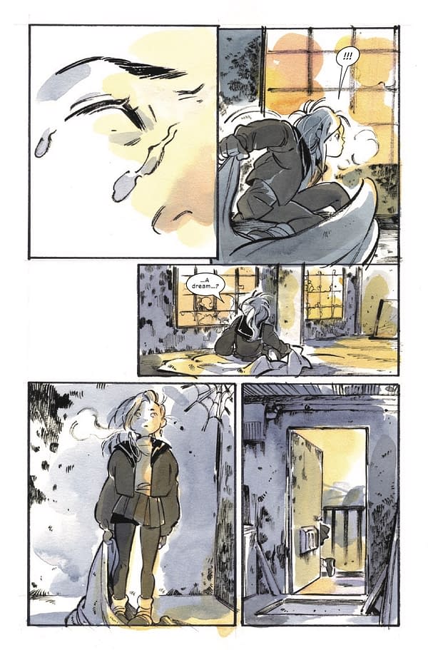 Interior preview page from ULTIMATE X-MEN #24 PEACH MOMOKO COVER