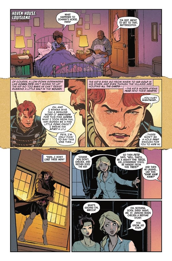 Interior preview page from UNCANNY X-MEN #23 DAVID MARQUEZ COVER