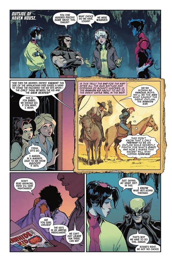 Interior preview page from UNCANNY X-MEN #23 DAVID MARQUEZ COVER