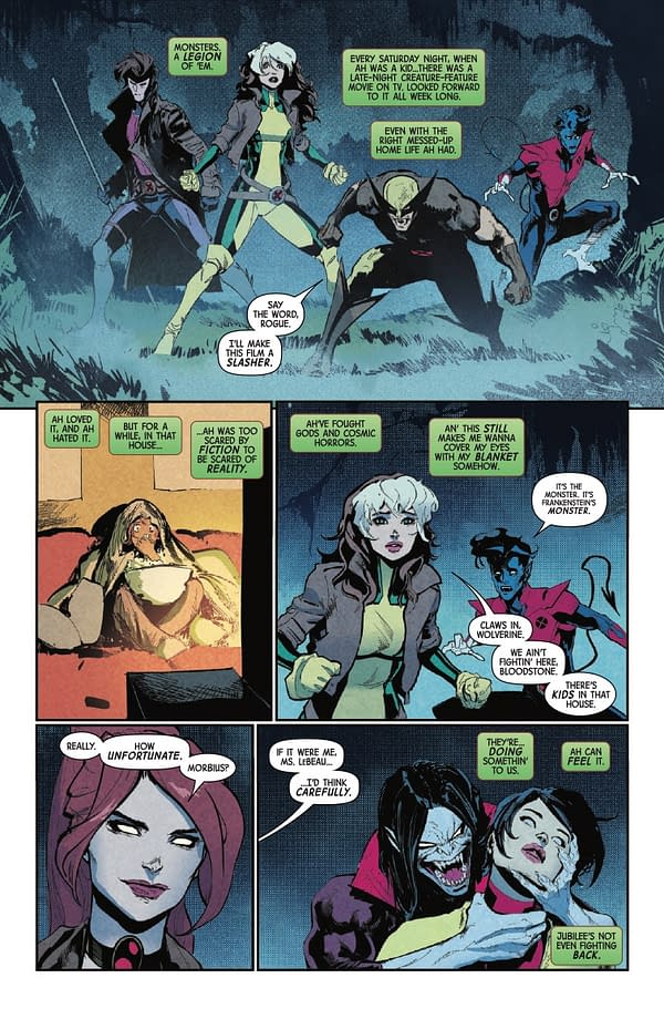 Interior preview page from UNCANNY X-MEN #24 DAVID MARQUEZ COVER