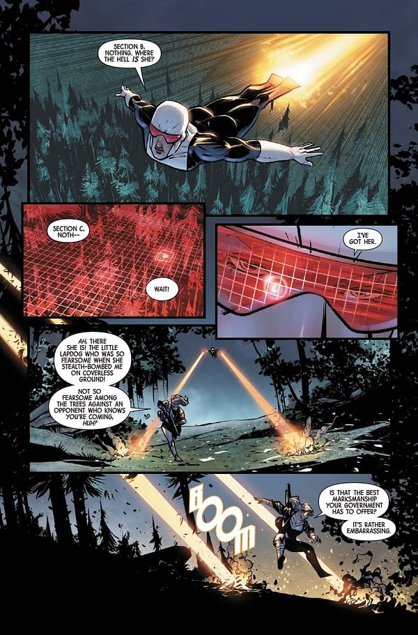 Interior preview page from WOLVERINE #16 DAN PANOSIAN COVER