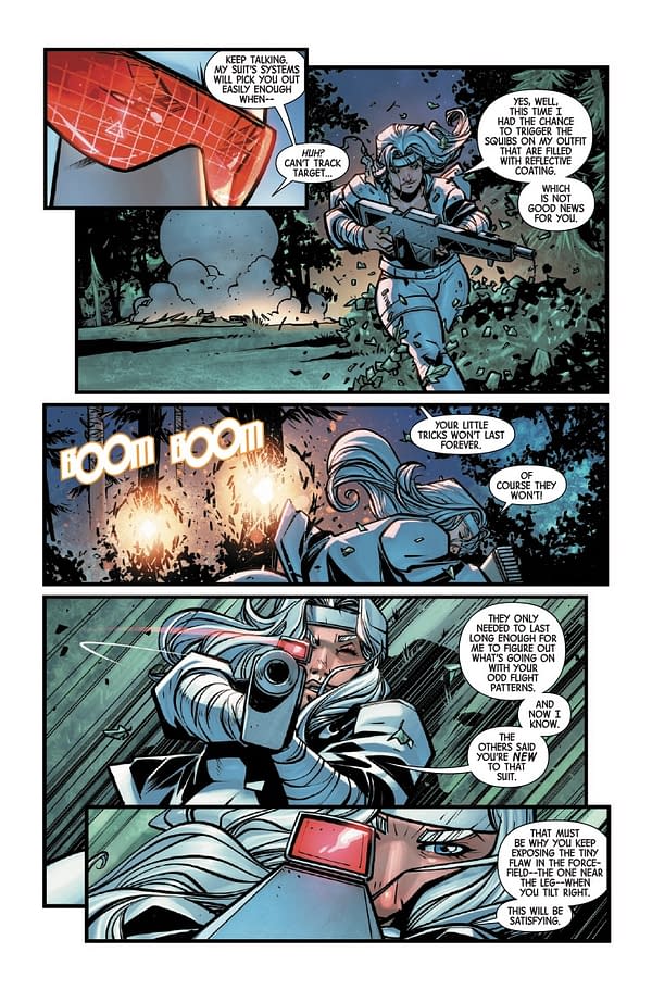 Interior preview page from WOLVERINE #16 DAN PANOSIAN COVER