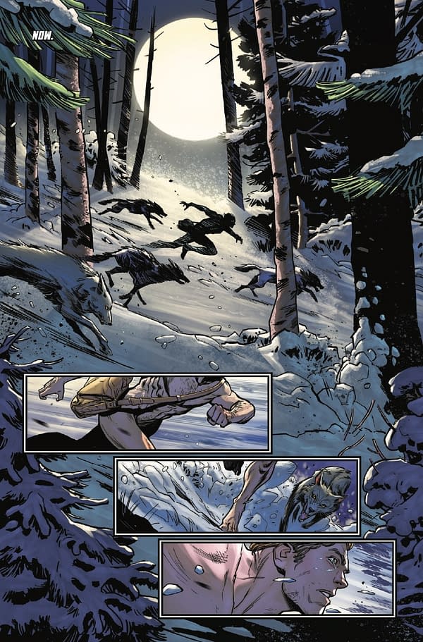 Interior preview page from WOLVERINE: WEAPONS OF ARMAGEDDON #1 LEINIL YU COVER