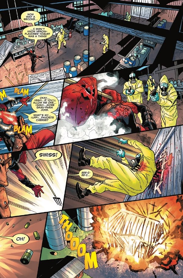 Interior preview page from WADE WILSON: DEADPOOL #1 GEOFF SHAW COVER