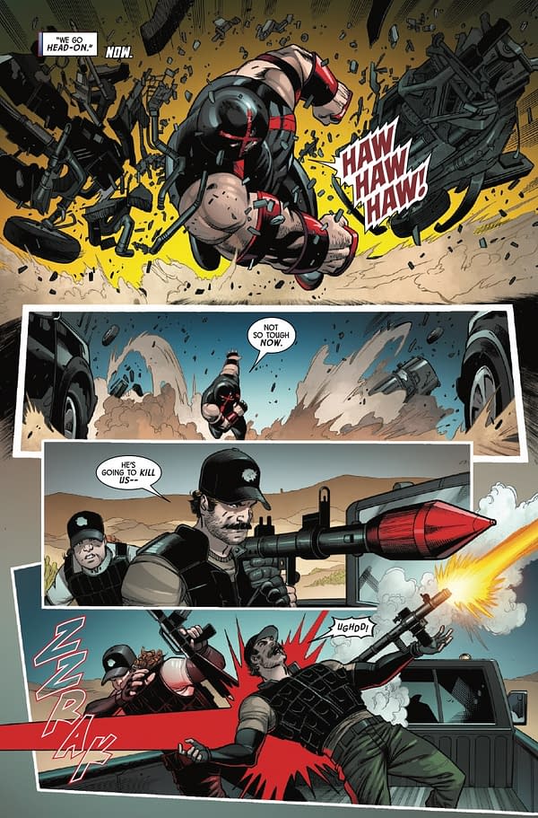 Interior preview page from X-MEN #25 TONY DANIEL COVER