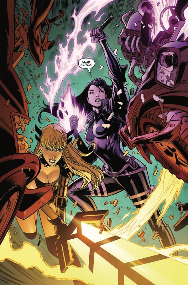 Interior preview page from X-MEN #25 TONY DANIEL COVER