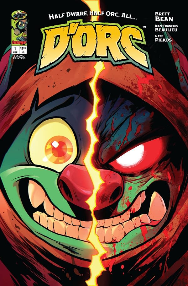 D'Orc #1 Second Print cover