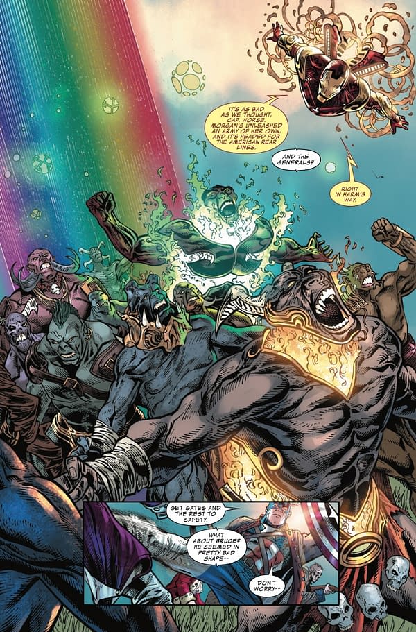 Interior preview page from 1776 #5 PETE WOODS COVER