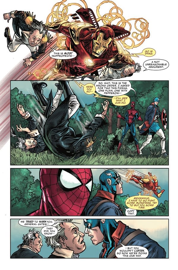 Interior preview page from 1776 #5 PETE WOODS COVER