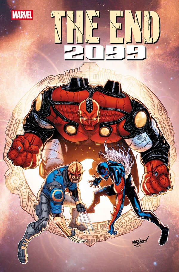 Cover image for THE END 2099 #4 DAVID MARQUEZ COVER