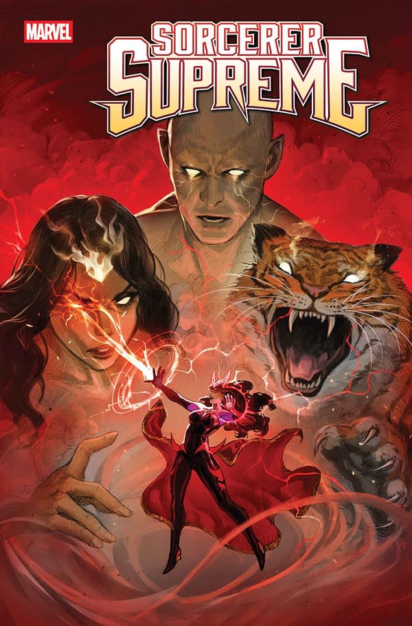 Cover image for SORCERER SUPREME #4 LESLEY "LEIRIX" LI COVER