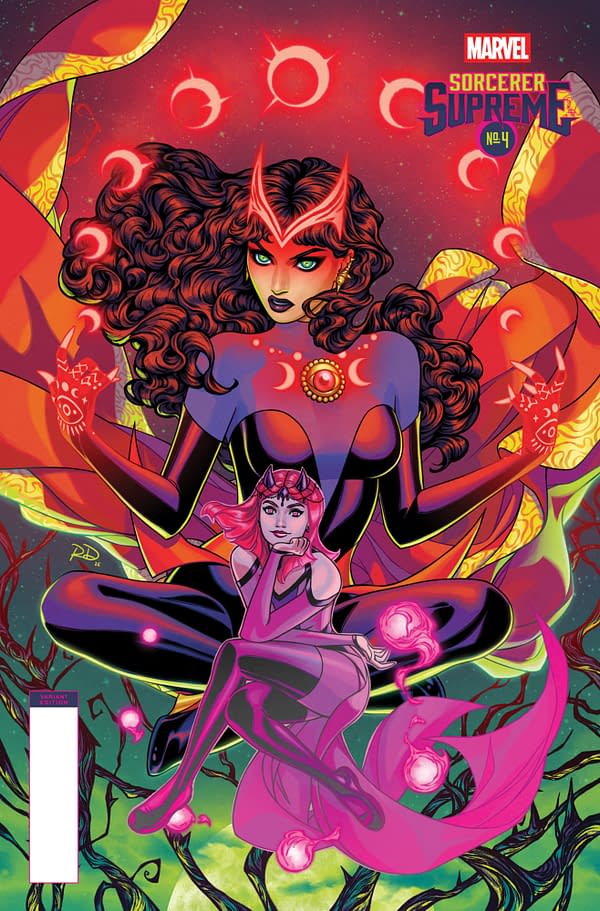 Cover image for SORCERER SUPREME #4 RUSSELL DAUTERMAN VARIANT