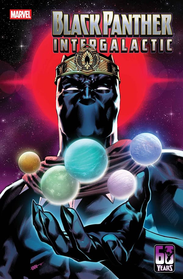 Cover image for BLACK PANTHER: INTERGALACTIC #4 CAFU COVER