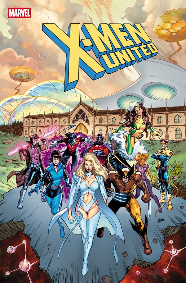 Cover image for X-MEN UNITED #1 TIAGO PALMA GRAYMATTER LANE VARIANT