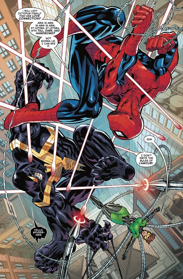 Interior preview page from AMAZING SPIDER-MAN #23 ED MCGUINNESS COVER