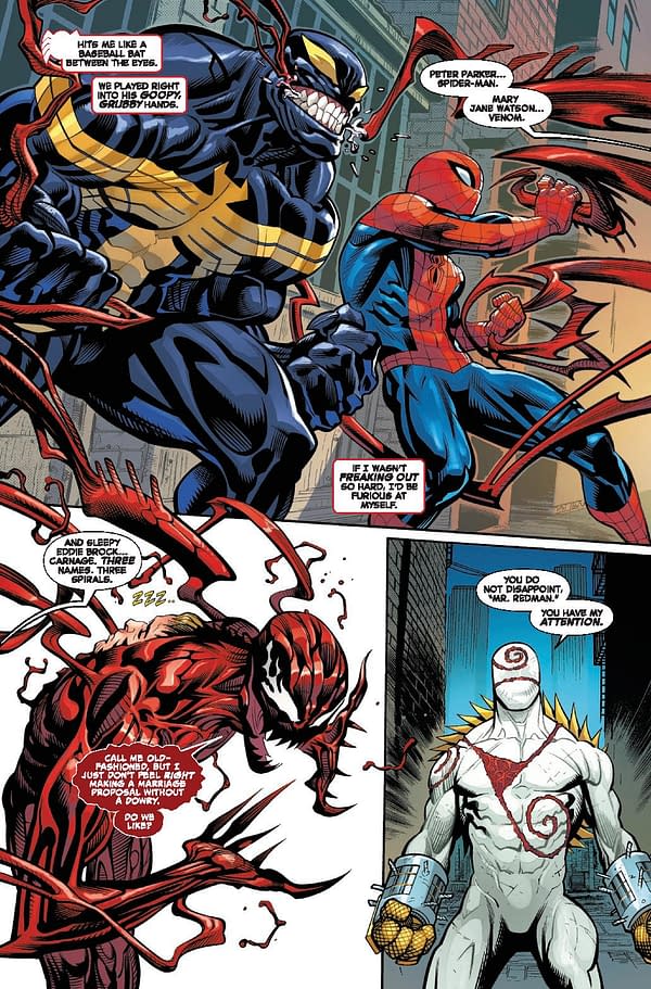 Interior preview page from AMAZING SPIDER-MAN #25 ED MCGUINNESS COVER