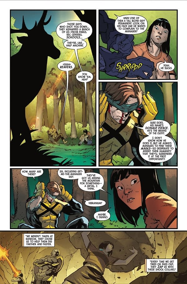 Interior preview page from CYCLOPS #2 FEDERICO VICENTINI COVER