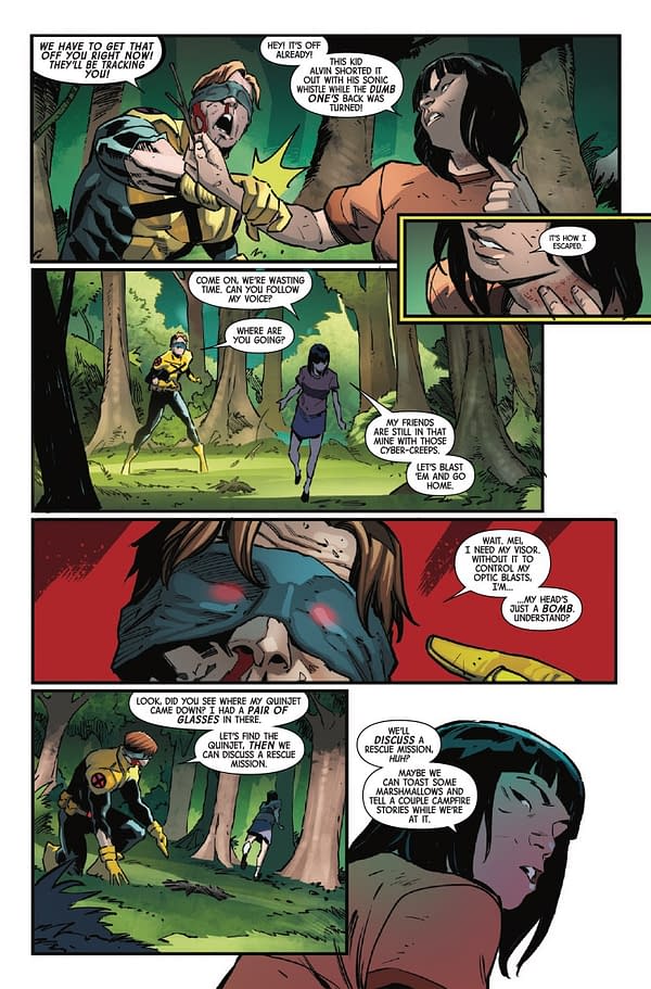 Interior preview page from CYCLOPS #2 FEDERICO VICENTINI COVER