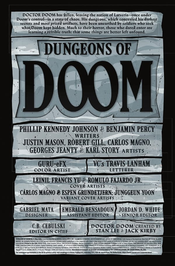 Interior preview page from DUNGEONS OF DOOM #3 LEINIL YU COVER