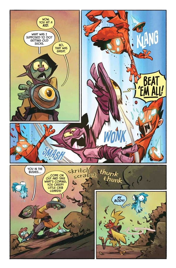 Interior preview page from D'Orc #2