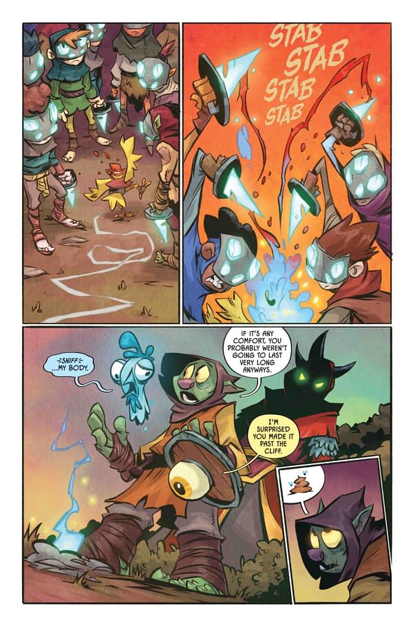 Interior preview page from D'Orc #2