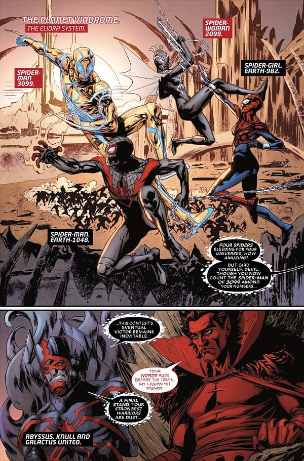 Interior preview page from THE END 2099 #4 DAVID MARQUEZ COVER