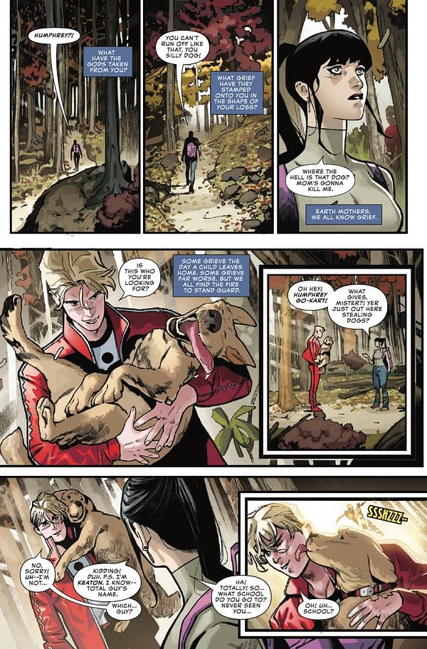 Interior preview page from ETERNALS 50TH ANNIVERSARY SPECIAL #1 R.B. SILVA COVER