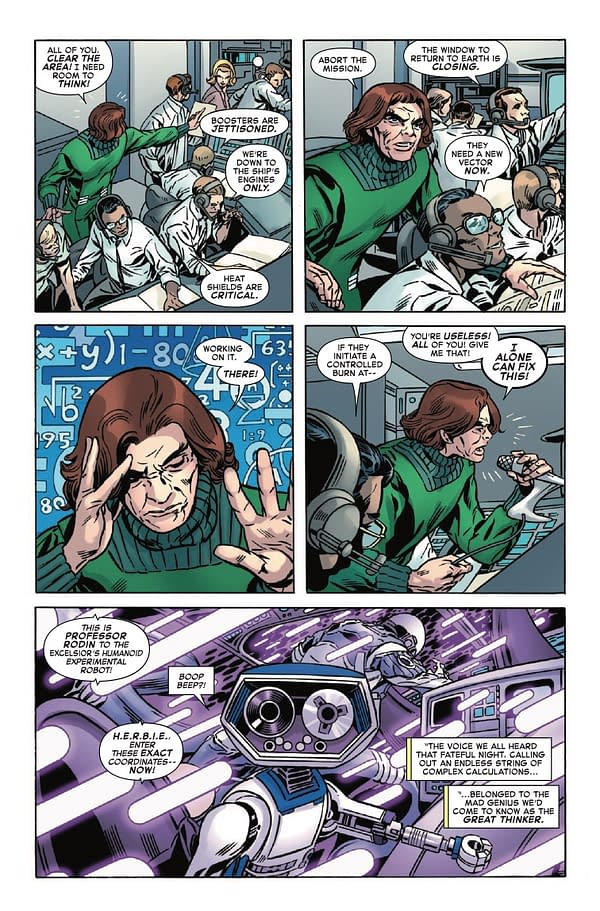 Interior preview page from FANTASTIC FOUR: FIRST FOES #1 PHIL NOTO COVER